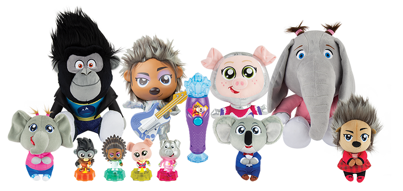 Sing 2 Figure and Plush assortment